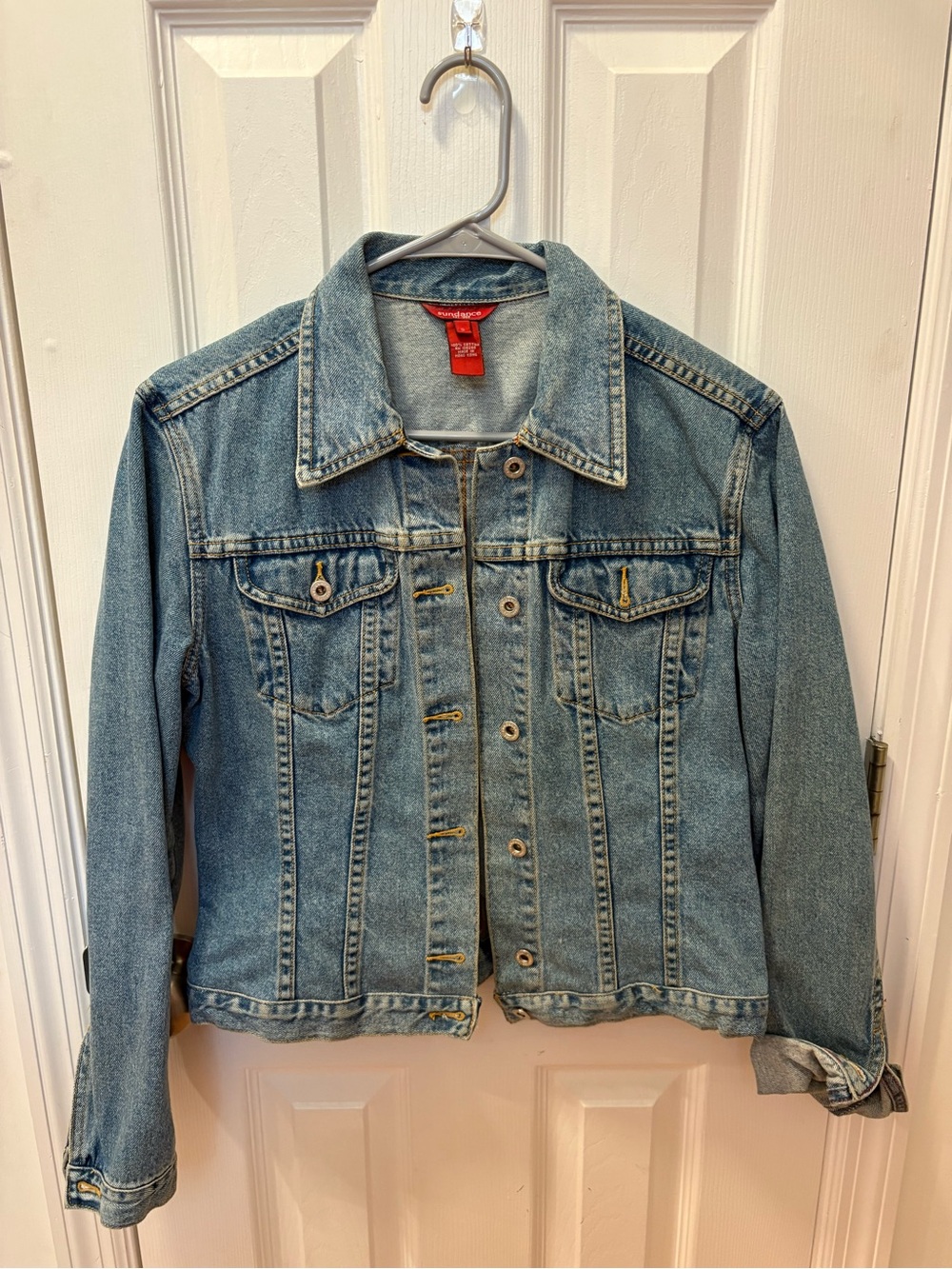 Sundance Light Blue Denim Jean Jacket